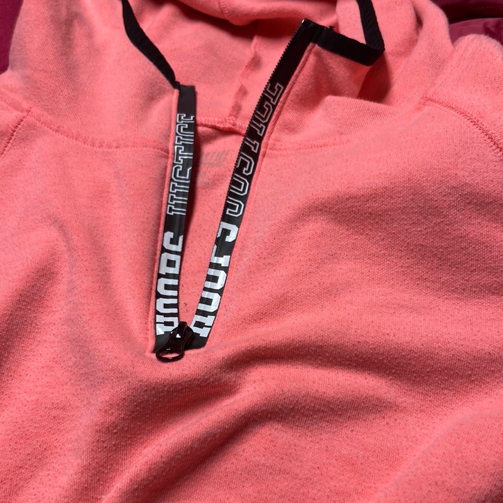 Justice kids hoodie orange size 16